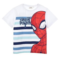 Футболка для мальчика Spiderman цена и информация | Рубашки для мальчиков | kaup24.ee