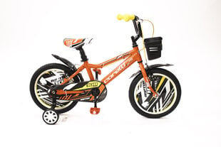 Laste jalgratas Corelli Raptor 16", punane/must/valge hind ja info | Jalgrattad | kaup24.ee