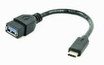 Adapter Amberin USB C - USB A, 0.2 m