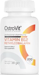 Ostrovit Vitamin B12 Methylcobalamin 200 таблеток цена и информация | Витамины, пищевые добавки, препараты для хорошего самочувствия | kaup24.ee