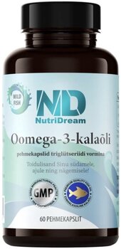 Be more Omega Kalaõli 60 kapslit hind ja info | Vitamiinid, toidulisandid, preparaadid tervise heaoluks | kaup24.ee