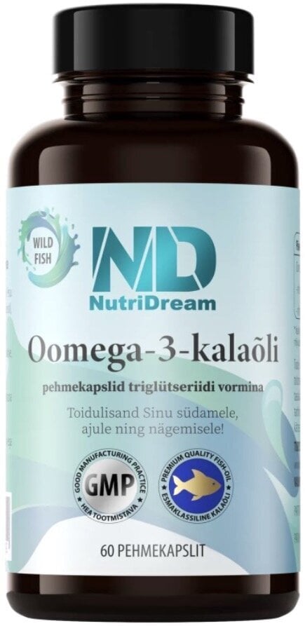 Be more Omega Kalaõli 60 kapslit цена и информация | Vitamiinid, toidulisandid, preparaadid tervise heaoluks | kaup24.ee