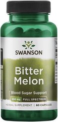 Swanson Full Spectrum Bitter Melon 60 капсул цена и информация | Витамины, пищевые добавки, препараты для хорошего самочувствия | kaup24.ee