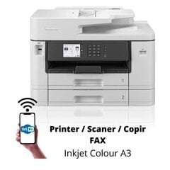 Brother MFC-J5740DW MFP Wi-Fi A3 Printer / Scanner / Copier / Fax inkjet colour hind ja info | Brother Arvutid ja IT- tehnika | kaup24.ee