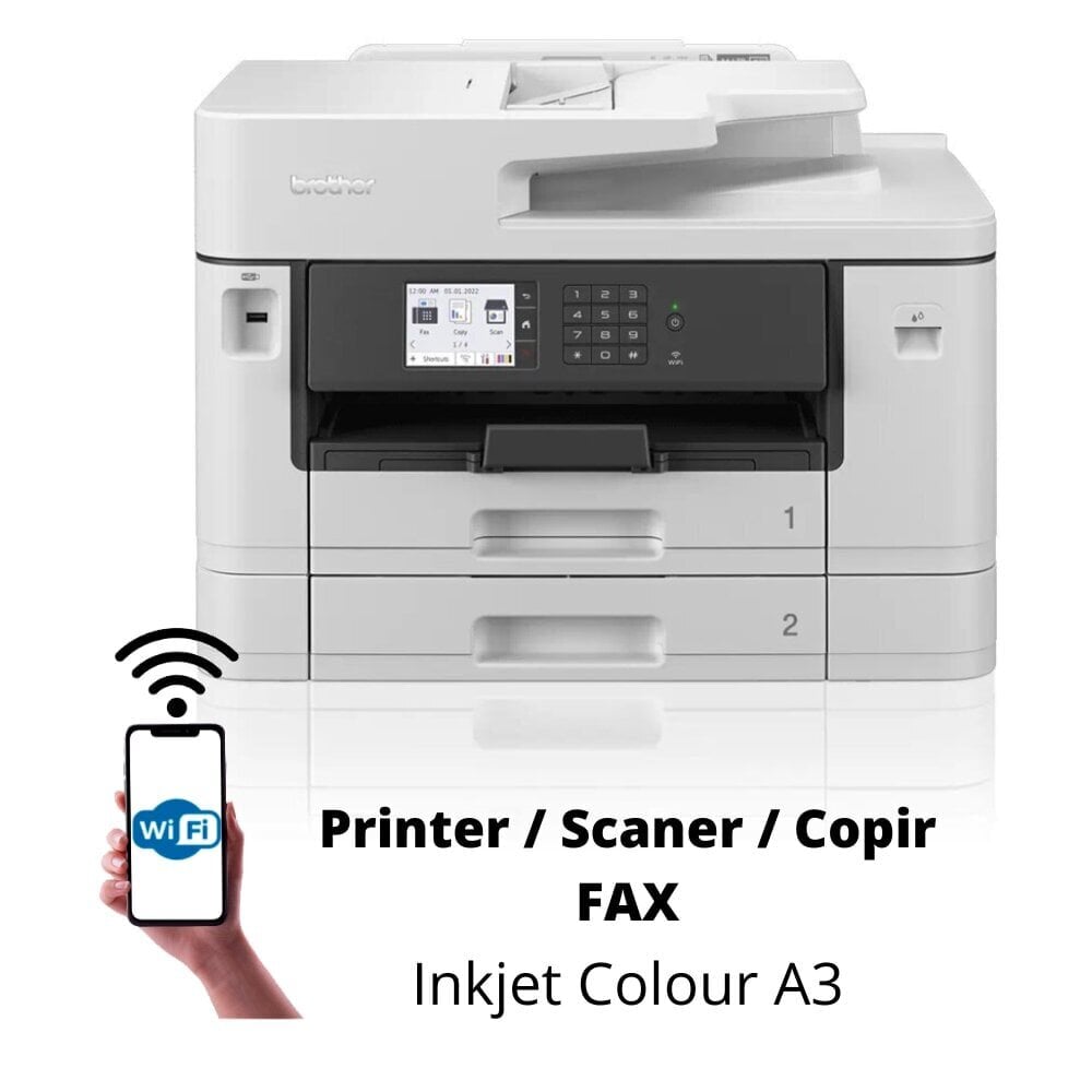 Brother MFC-J5740DW MFP Wi-Fi A3 Printer / Scanner / Copier / Fax inkjet colour hind ja info | Printerid | kaup24.ee