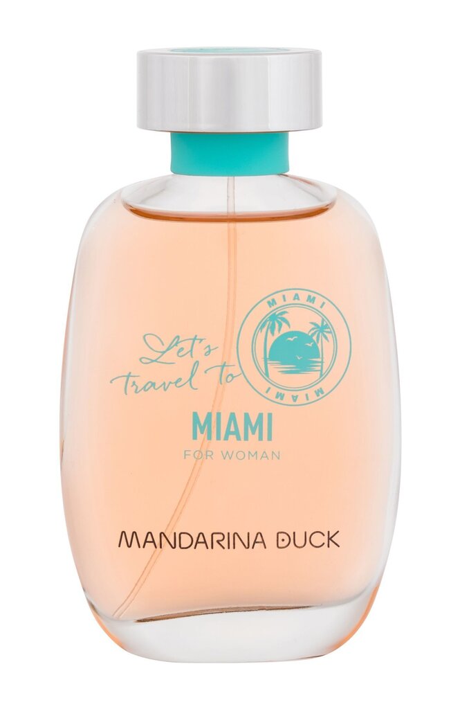 Tualettvesi Mandarina Duck Let's Travel To Miami EDT naistele 100 ml цена и информация | Naiste parfüümid | kaup24.ee