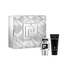 Komplekt Paco Rabanne Phantom meestele: tualettvesi EDT 50 ml + dušigeel 100 ml цена и информация | Мужские духи | kaup24.ee