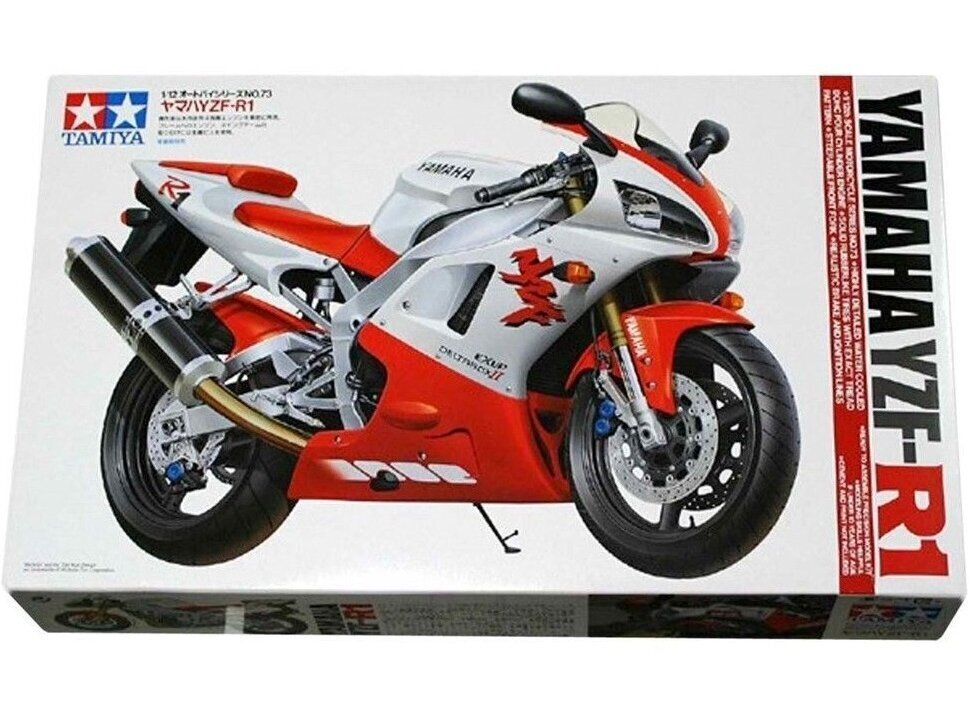 Tamiya - Yamaha YZF-R1, 1/12, 14073 цена и информация | Klotsid ja konstruktorid | kaup24.ee