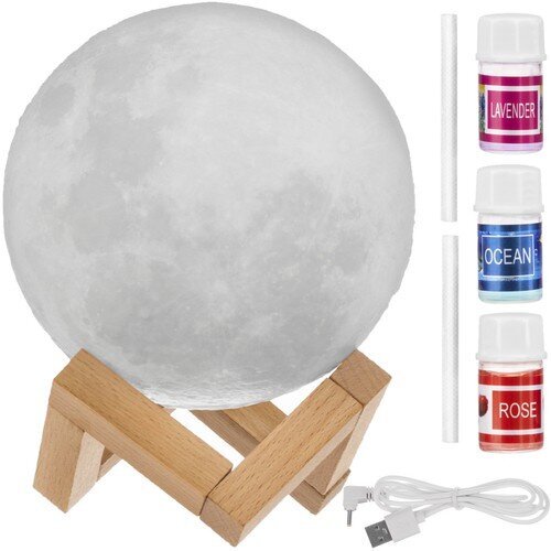 Moonlight lamp puidust alusel hind ja info | Laualambid | kaup24.ee