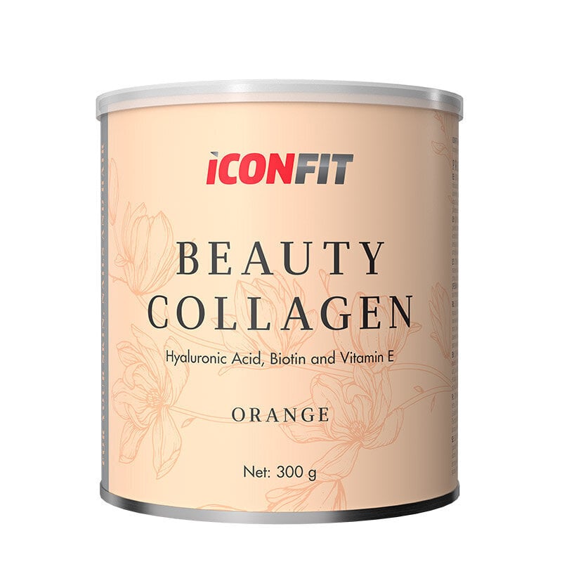 ICONFIT Beauty Collagen (Biotin, Hyaluronic Acid, Vit. E) - Orange цена и информация | Vitamiinid, toidulisandid, ilu preparaadid | kaup24.ee