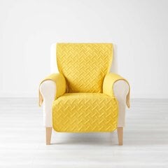 Стеганый чехол на кресло Douceur d'Intérieur Lounge, 165x179 см, желтый цена и информация | Чехлы для мебели | kaup24.ee