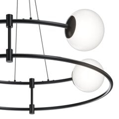 Люстра, подвесной светильник,  черный 4 плафона - Maytoni - Balance - MOD317PL-04B цена и информация | Люстры | kaup24.ee