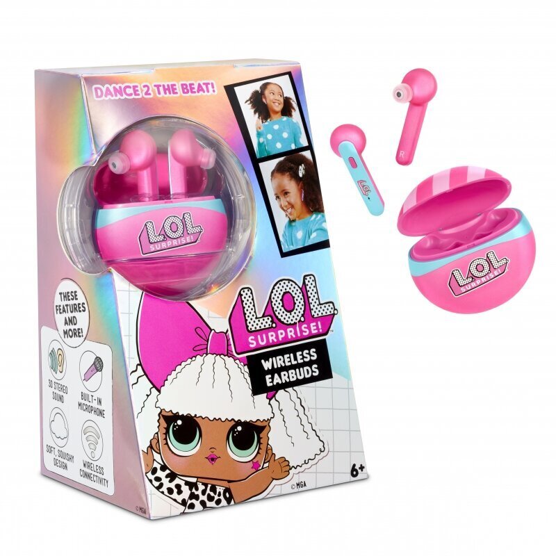L.O.L. Surprise - juhtmevabad kõrvaklapid цена и информация | Tüdrukute mänguasjad | kaup24.ee
