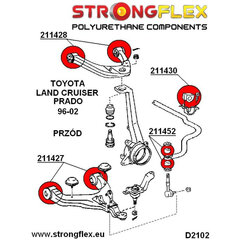 Silentblock Strongflex STF216125A hind ja info | Lisaseadmed | kaup24.ee