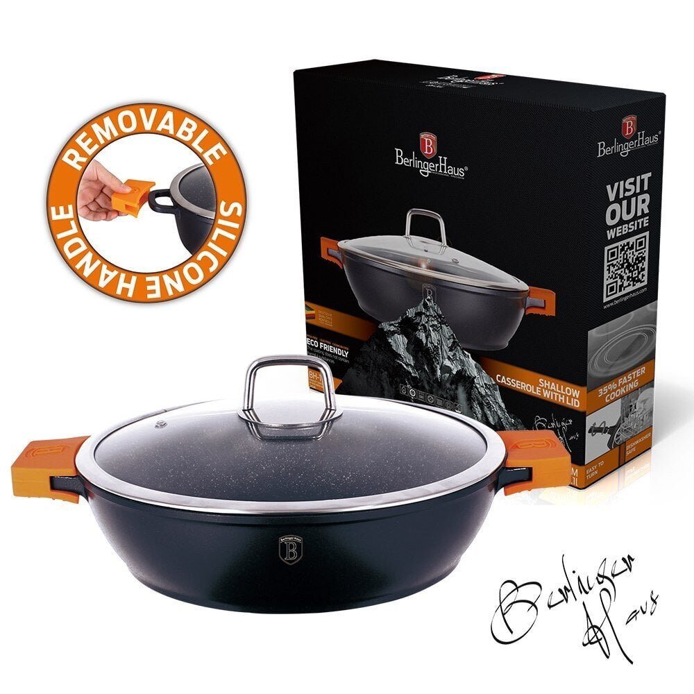 Roasting tin 32 cm 5,2 L Berlinger Haus BH/1110N Granit Diamond Line hind ja info | Potid ja kiirkeedupotid | kaup24.ee