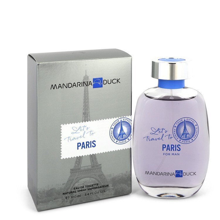 Tualettvesi Mandarina Duck Let’s Travel to Paris EDT meestele 100 ml цена и информация | Meeste parfüümid | kaup24.ee