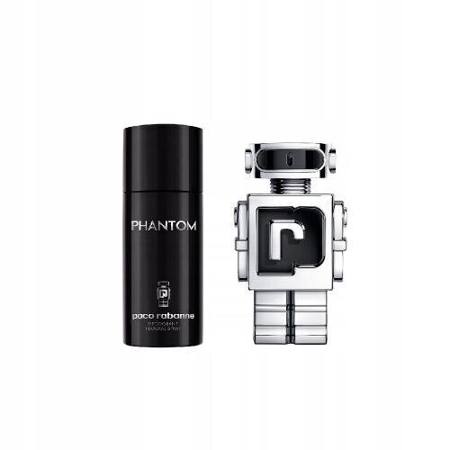 Komplekt Paco Rabanne Phantom meestele: tualettvesi EDT 100 ml + deodorant 150 ml цена и информация | Meeste parfüümid | kaup24.ee