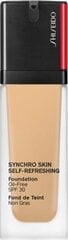 Jumestuskreem Shiseido Synchro Skin Self-Refreshing Foundation Spf30 330 Bamboo, 30ml цена и информация | Пудры, базы под макияж | kaup24.ee