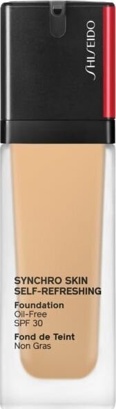 Jumestuskreem Shiseido Synchro Skin Self-Refreshing Foundation Spf30 330 Bamboo, 30ml hind ja info | Jumestuskreemid, puudrid | kaup24.ee