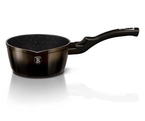 Saucepan 16 cm 1,2 l Berlinger Haus BH/6602 Metallic Line Shiny Black Edition цена и информация | Кастрюли, скороварки | kaup24.ee