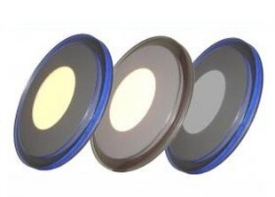 LED светильник Powerseti 15+3Vt WW+blue 2500-3000K цена и информация | Монтируемые светильники, светодиодные панели | kaup24.ee