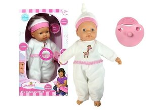 Valges pidžaamas koos lutiga lastenukk hind ja info | Tüdrukute mänguasjad | kaup24.ee