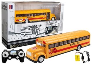 Kollane RC koolibuss цена и информация | Игрушки для мальчиков | kaup24.ee