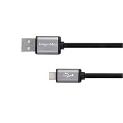 USB-kaabel - mikro-USB 0,2 m Kruger &amp; Matz Basic цена и информация | Кабели и провода | kaup24.ee