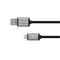 USB - mikro-USB kaabel Kruger &amp; Matz Basic цена и информация | Кабели и провода | kaup24.ee