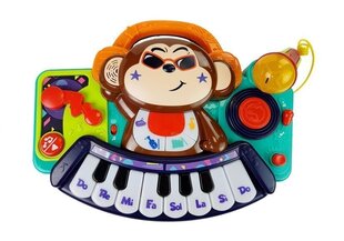 DJ Monkey interaktiivne klaver väikelastele цена и информация | Игрушки для малышей | kaup24.ee