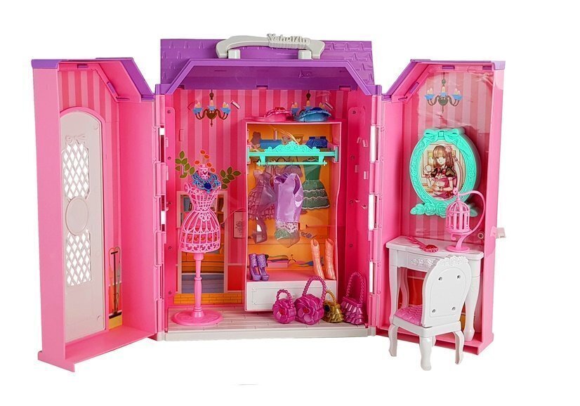 Nukumaja komplekt kohvrisse hind ja info | Tüdrukute mänguasjad | kaup24.ee