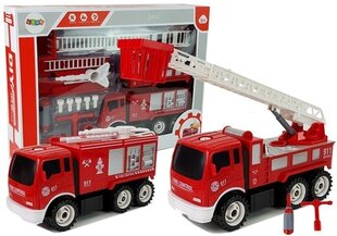 Tuletõrjeauto 2in1 pöörleva redeliga hind ja info | Poiste mänguasjad | kaup24.ee