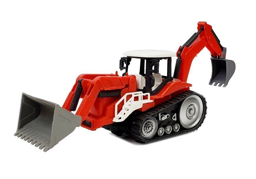 Maastikuauto traktori ja ekskavaatoriga. hind ja info | Poiste mänguasjad | kaup24.ee