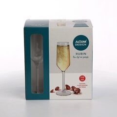 RUBIN Šampanjaklaasid 220ml, 6tk цена и информация | Стаканы, фужеры, кувшины | kaup24.ee