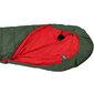 Magamiskott High Peak Pak 600, 210 x 75/50 cm, roheline-punane hind ja info | Magamiskotid | kaup24.ee