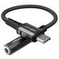 Acefast audio cable USB Type C - 3.5mm mini jack (female), 18 cm цена и информация | Mobiiltelefonide kaablid | kaup24.ee