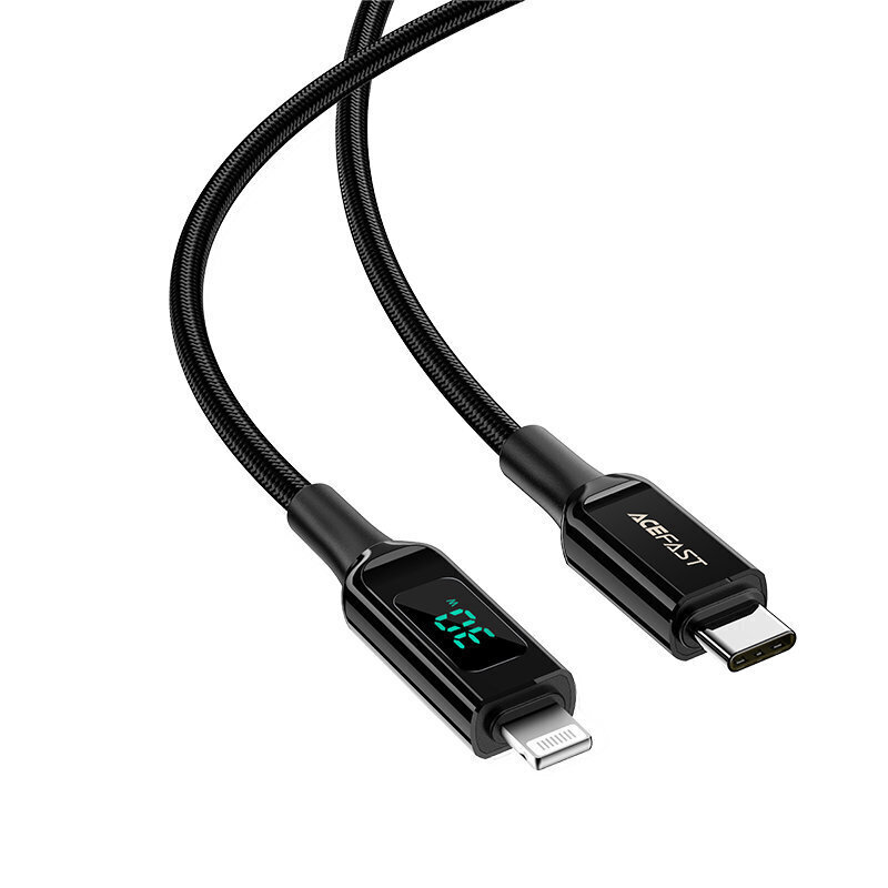 Acefast cable MFI USB Type C - Lightning, 1.2 m hind ja info | Mobiiltelefonide kaablid | kaup24.ee