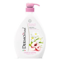 Kремовое мыло Dermomed HAND WASH Frangipani&Peach, 1 л (6) цена и информация | Мыло | kaup24.ee