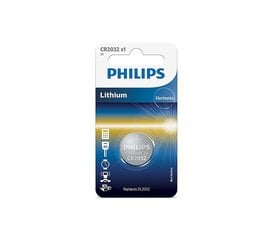 Philips CR2032 3 V  цена и информация | Philips Сантехника, ремонт, вентиляция | kaup24.ee