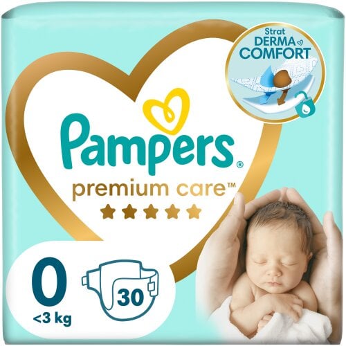 Mähkmed Pampers Premium Care 0 suurus, цена и информация | Mähkmed | kaup24.ee