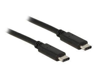 Kaabel Delock Cable USB Type-C 2.0 male > USB Type-C 2.0 male, 2m 83332 hind ja info | Mobiiltelefonide kaablid | kaup24.ee