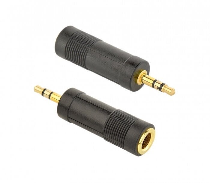 Adapter Amberin 6.35 mm - 3.5 mm hind ja info | USB jagajad, adapterid | kaup24.ee