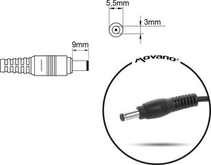 Mitsu 19V, 3.16A, 60W цена и информация | Зарядные устройства для ноутбуков | kaup24.ee