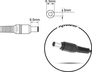 Mitsu 15V, 5A цена и информация | Зарядные устройства для ноутбуков | kaup24.ee