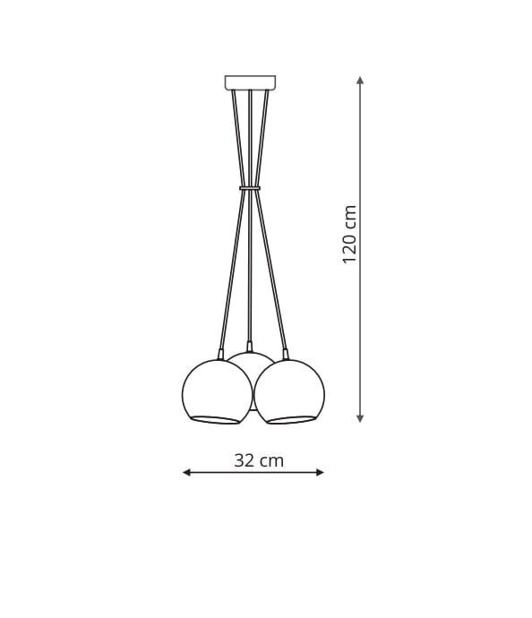 Laelamp Light Prestige Rame 3 цена и информация | Rippvalgustid | kaup24.ee