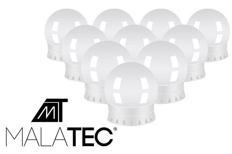 Peegli / tualettlaua LED lambid - 10 tk. hind ja info | Laualambid | kaup24.ee