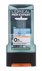 Гель для душа L'Oreal Paris Men Expert Magnesium Defence, 300 мл цена и информация | Масла, гели для душа | kaup24.ee