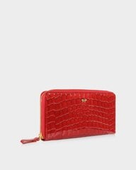 Naiste rahakott Verona lukuga 18CS, punane hind ja info | Naiste rahakotid | kaup24.ee