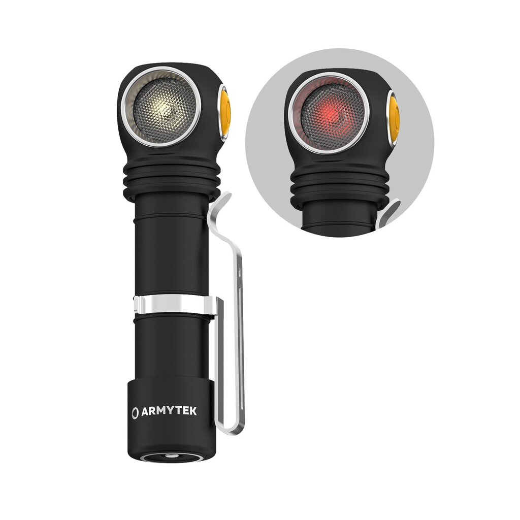 Prožektor Armytek Wizard C2 WR Magnet, soe valge/punane hind ja info | Taskulambid, prožektorid | kaup24.ee