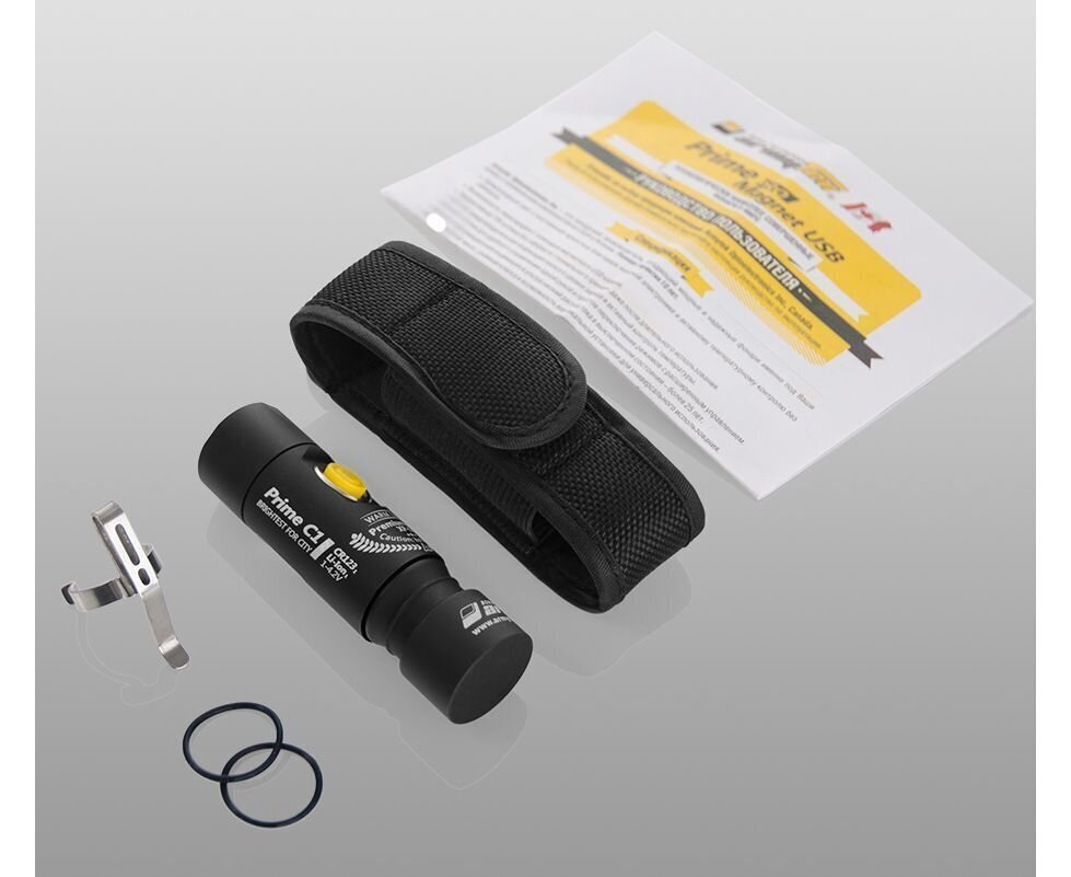 Taskulamp Armytek Prime C1 Magnet USB, soe valgus hind ja info | Taskulambid, prožektorid | kaup24.ee